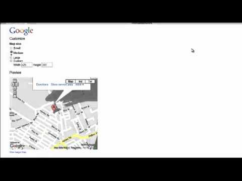 Google Maps Directions Html