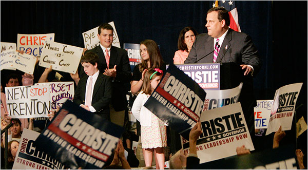 Governor Christie Family