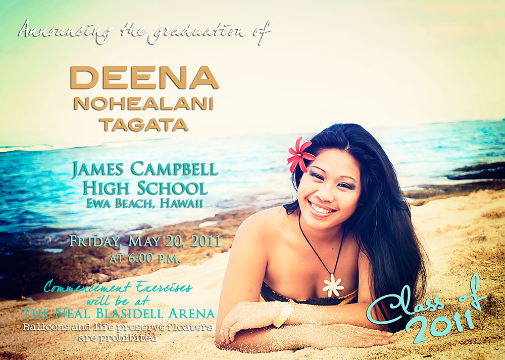 Graduation Announcement Examples