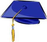 Graduation Cap Vector Art