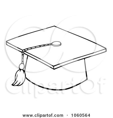 Graduation Cap Vector Art