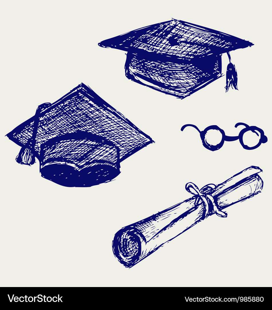 Graduation Cap Vector Icon