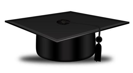 Graduation Cap Vector Icon