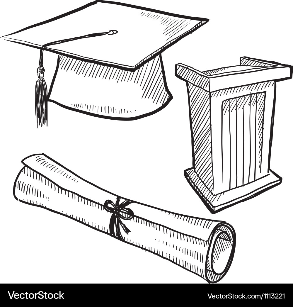 Graduation Cap Vector Icon