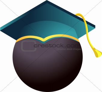 Graduation Cap Vector Icon