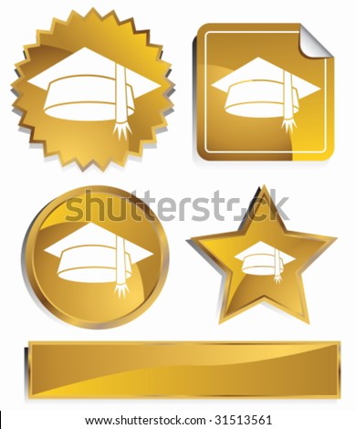 Graduation Cap Vector Icon