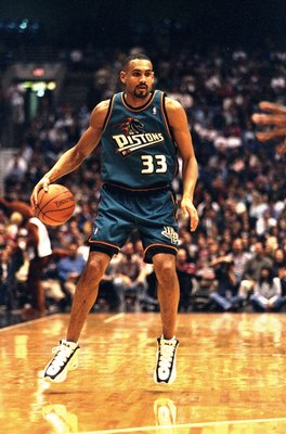 Grant Hill Pistons Stats