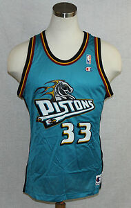 Grant Hill Pistons Throwback Jersey