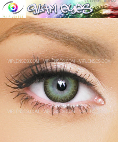 Green Contacts Lenses