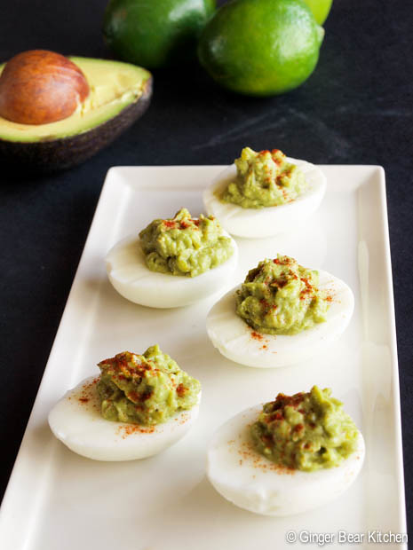 Guacamole Deviled Eggs Recipe