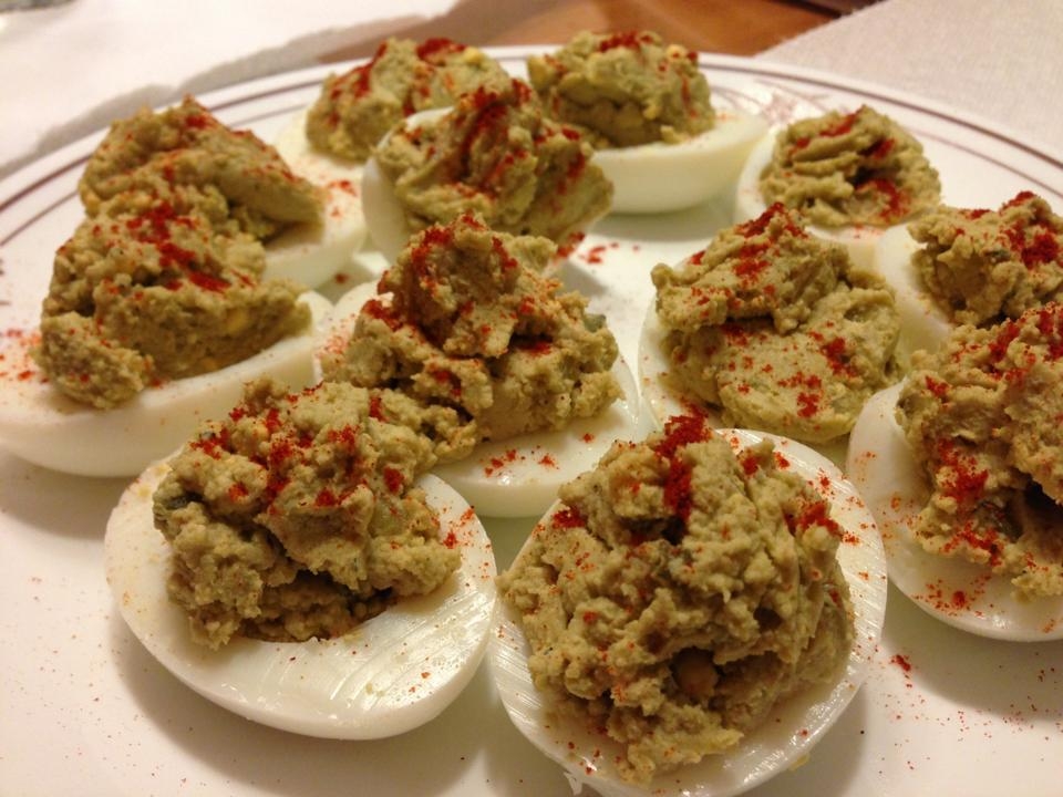 Guacamole Deviled Eggs Recipe