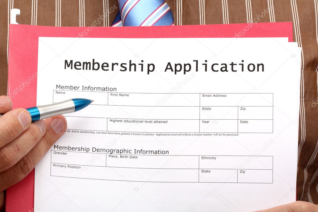 Gym Membership Application Form