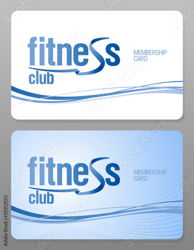 Gym Membership Card Template