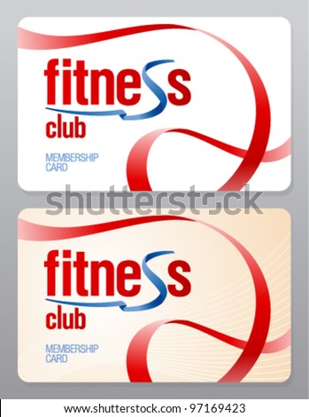 Gym Membership Card Template