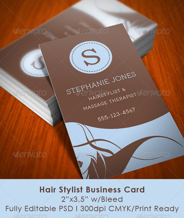 Hair Stylist Business Cards Templates Free