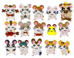 Hamtaro And Friends