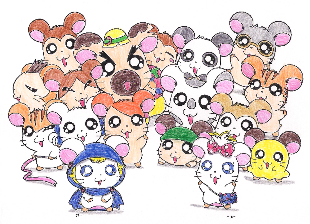 Hamtaro And Friends