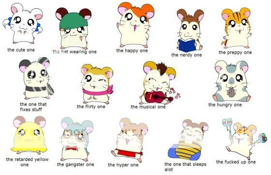 Hamtaro And Friends