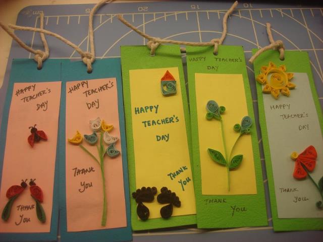 Handmade Teachers Day Cards