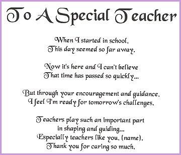 Happy Teachers Day Poems