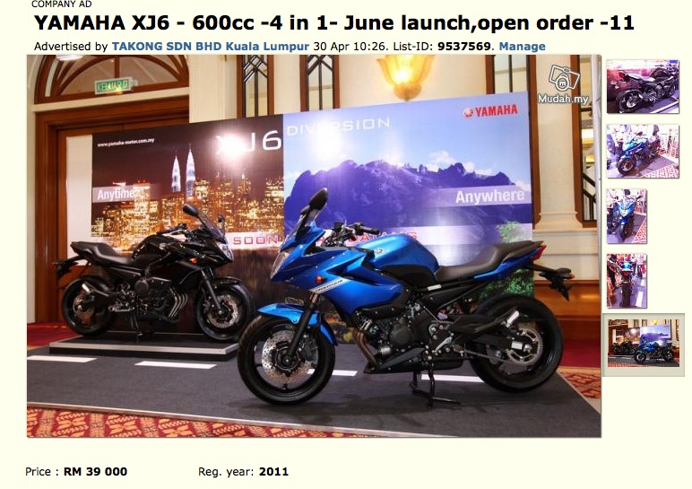 Harga 125zr Baru Malaysia