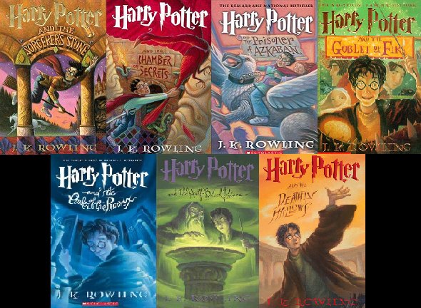 Harry Potter Books 1 7