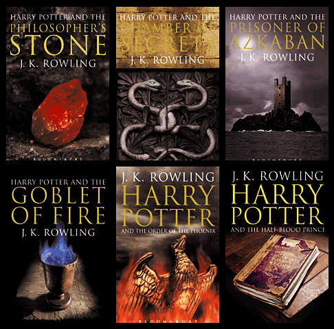 Harry Potter Books Covers