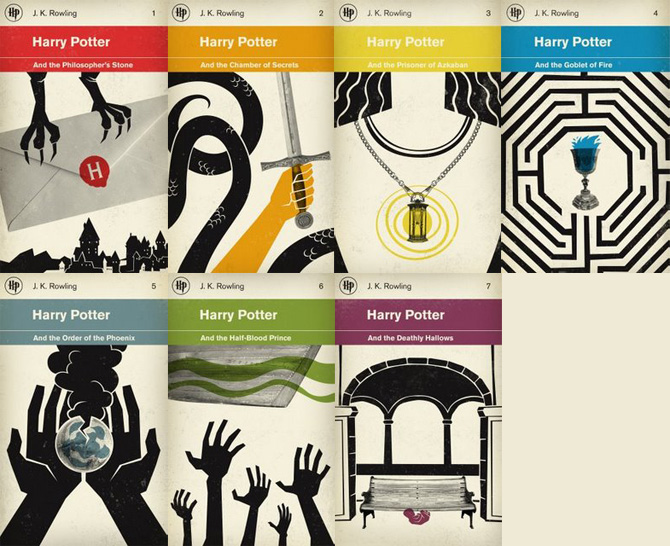 Harry Potter Books Covers