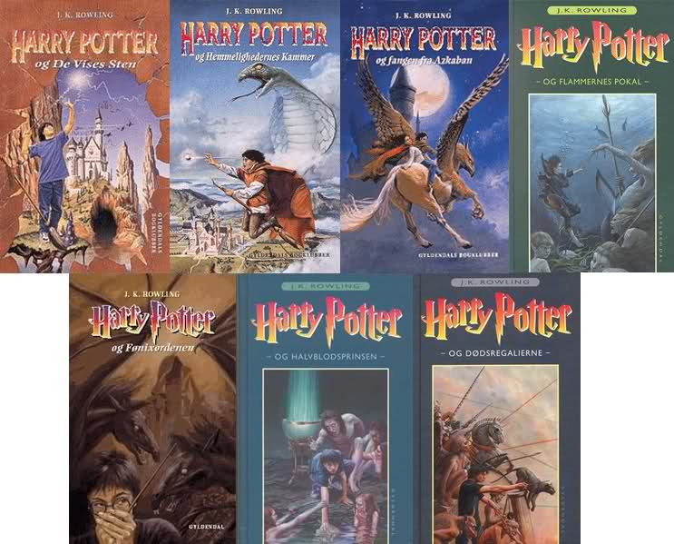 Harry Potter Books Covers