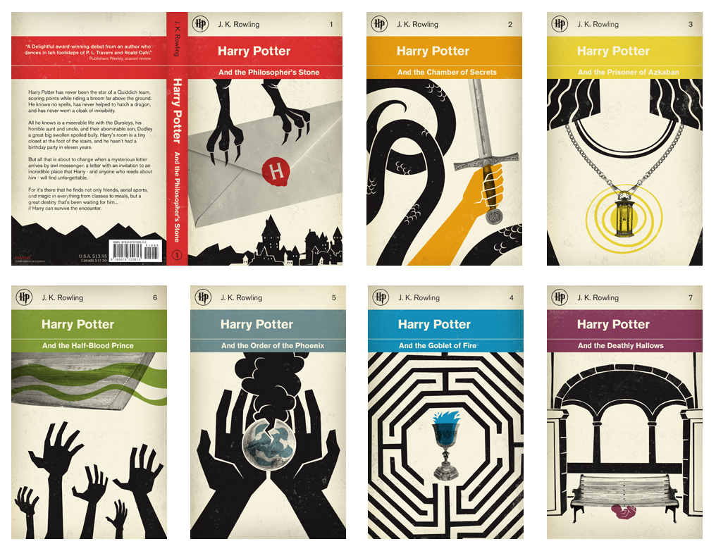 Harry Potter Books Covers