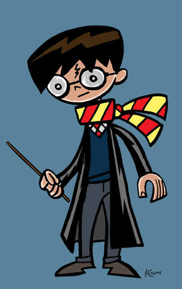 Harry Potter Characters Cartoon