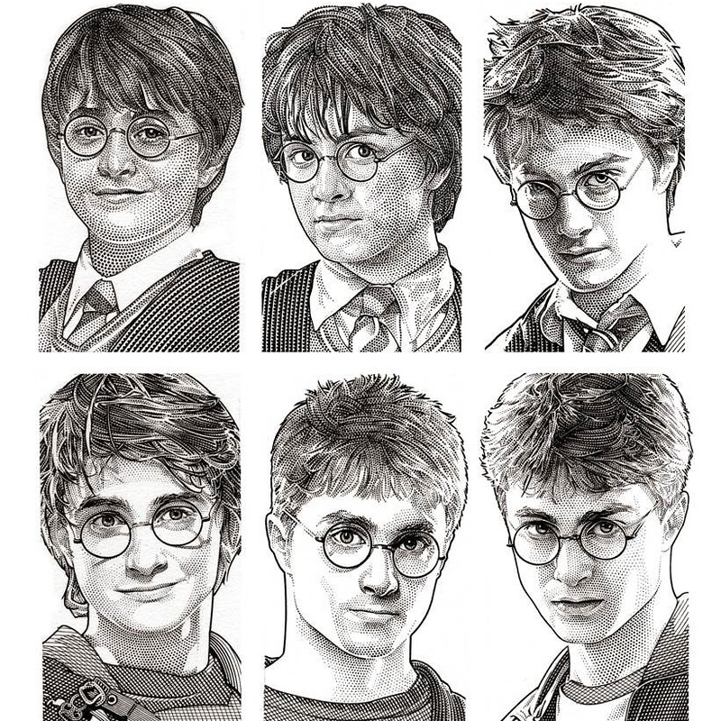 Harry Potter Characters Drawings