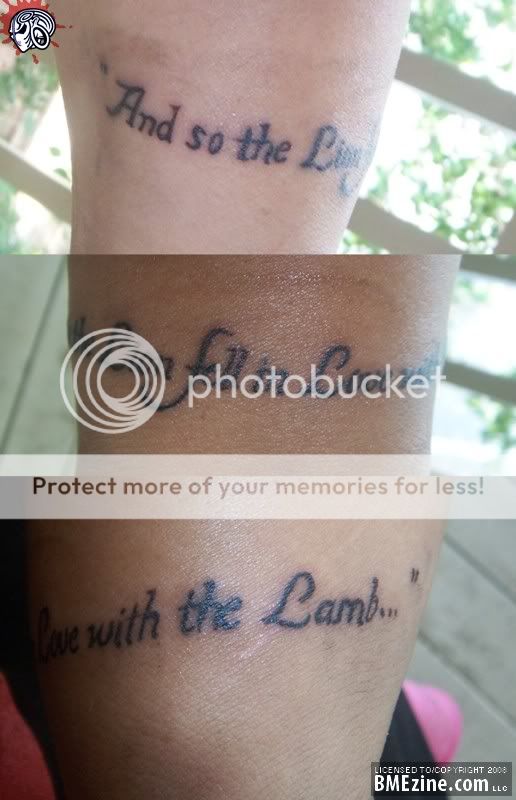 Harry Potter Quotes Tattoos