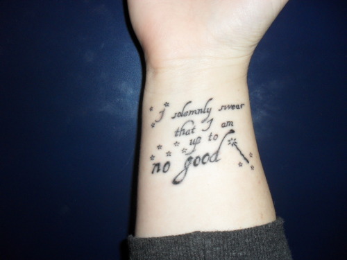 Harry Potter Quotes Tattoos