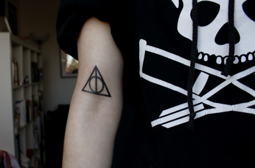 Harry Potter Tattoos Deathly Hallows