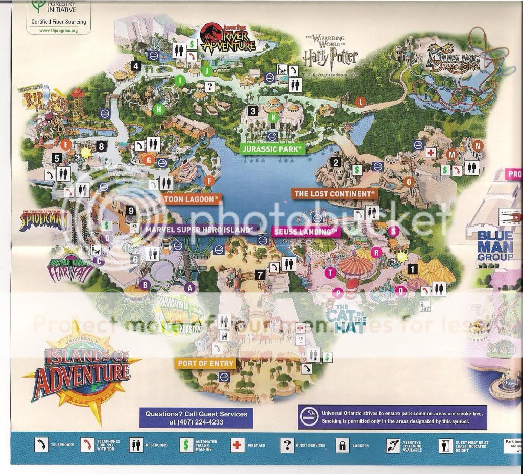 Harry Potter World Map