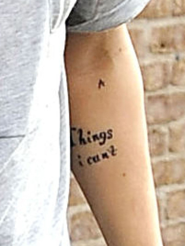 Harry Styles Butterfly Tattoo On Stomach