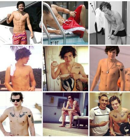 Harry Styles Shirtless Tumblr