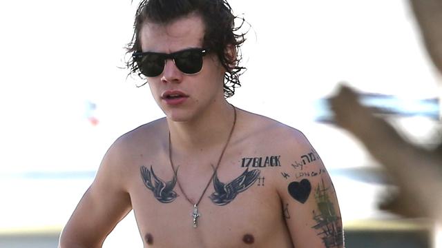 Harry Styles Tattoo Shirt