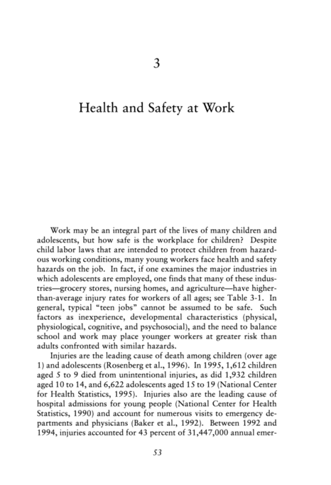 Health And Safety At Work Act Summary