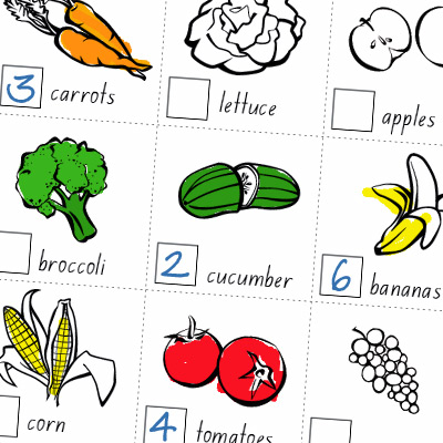 Healthy Eating For Children Worksheets