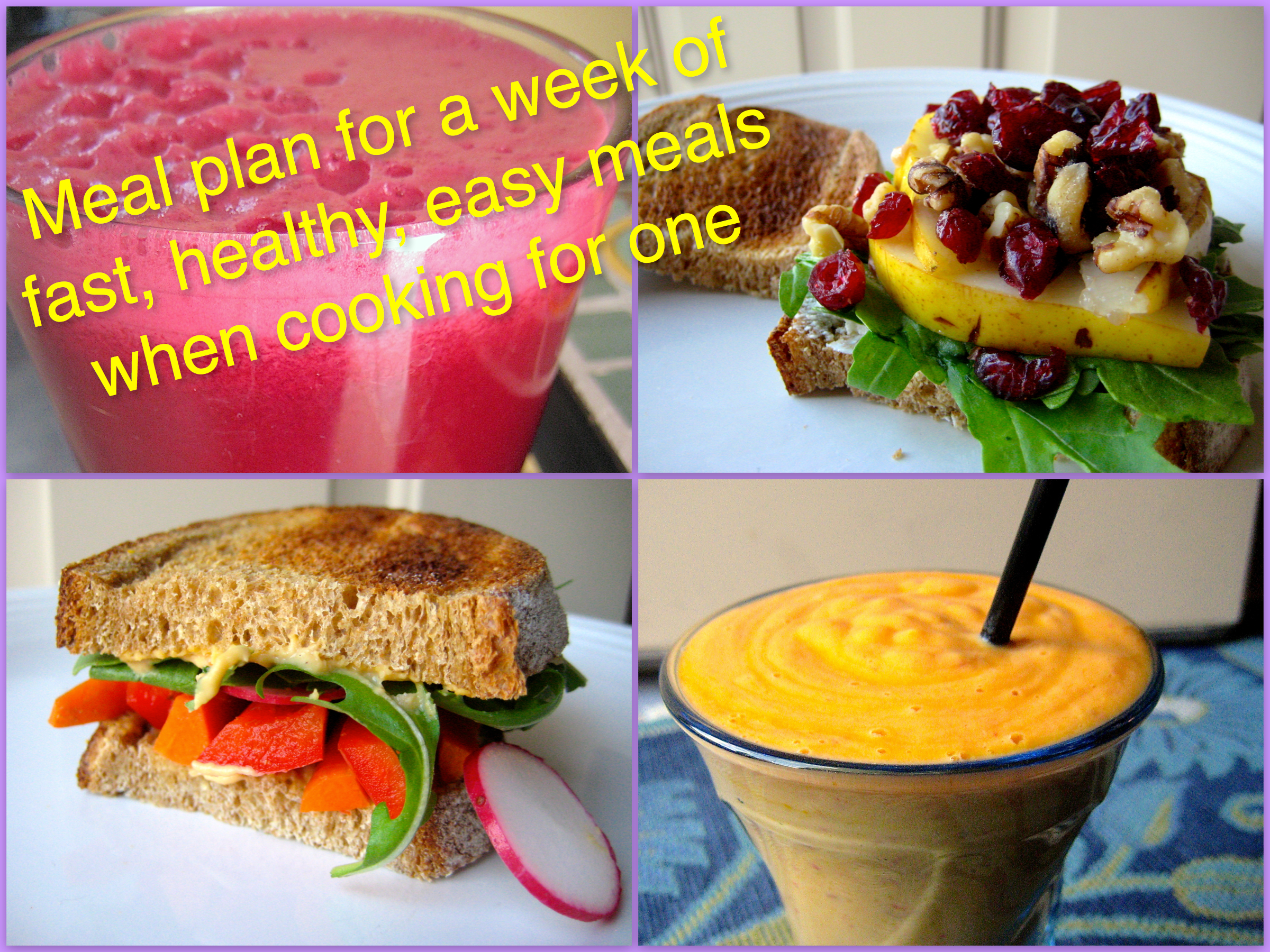 Healthy Eating Planner Quick Easy Meals