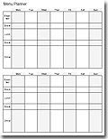 Healthy Eating Planner Template