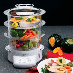 Healthy Living Food Steamer 3 Tier