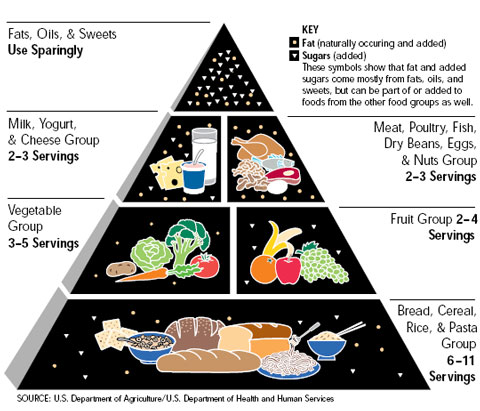 Healthy Living Pyramid Nutrition Australia