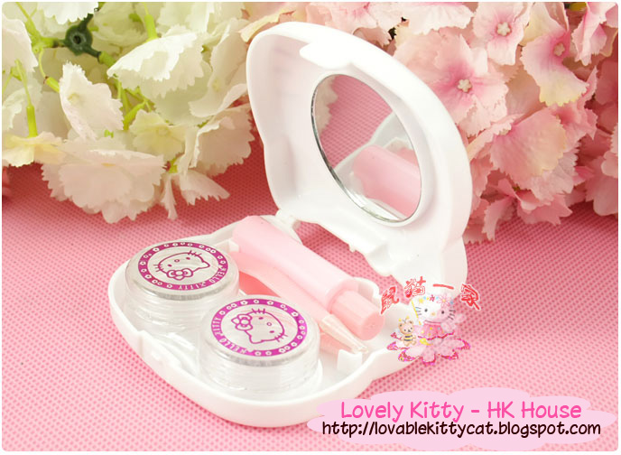 Hello Kitty Contact Lens Case