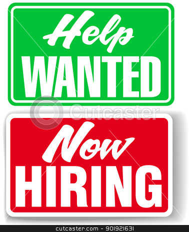 Help Wanted Clip Art