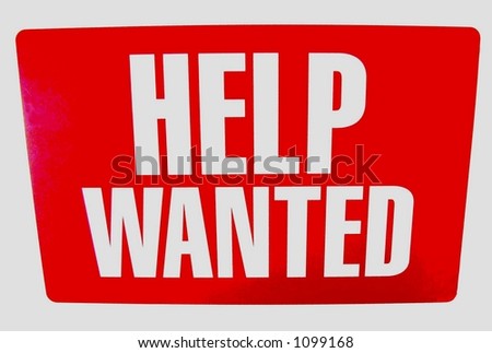 Help Wanted Sign