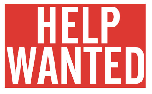 Help Wanted Sign