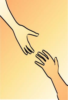 Helping Hands Clip Art